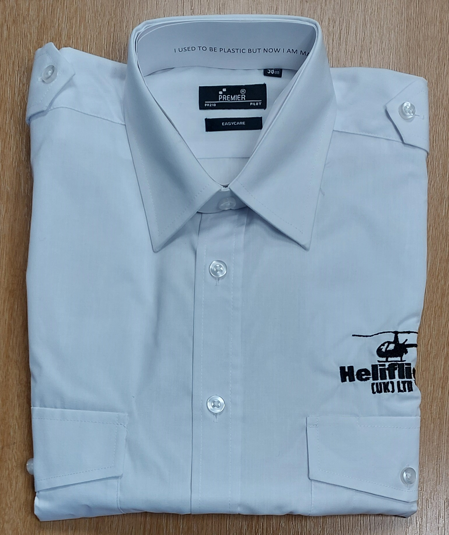 Pilot Shirt with Heliflight logo