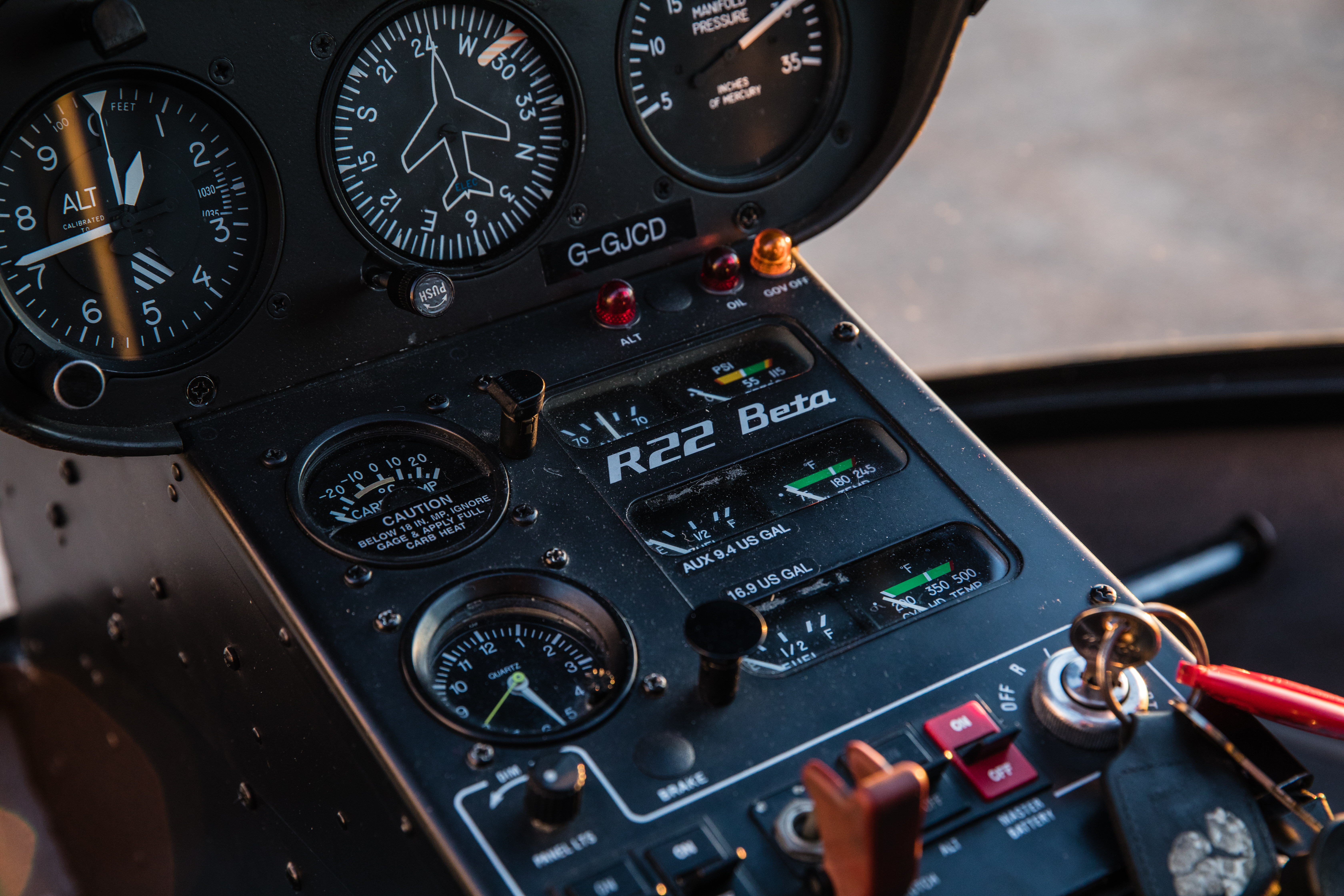 Introductory day in a Robinson R22