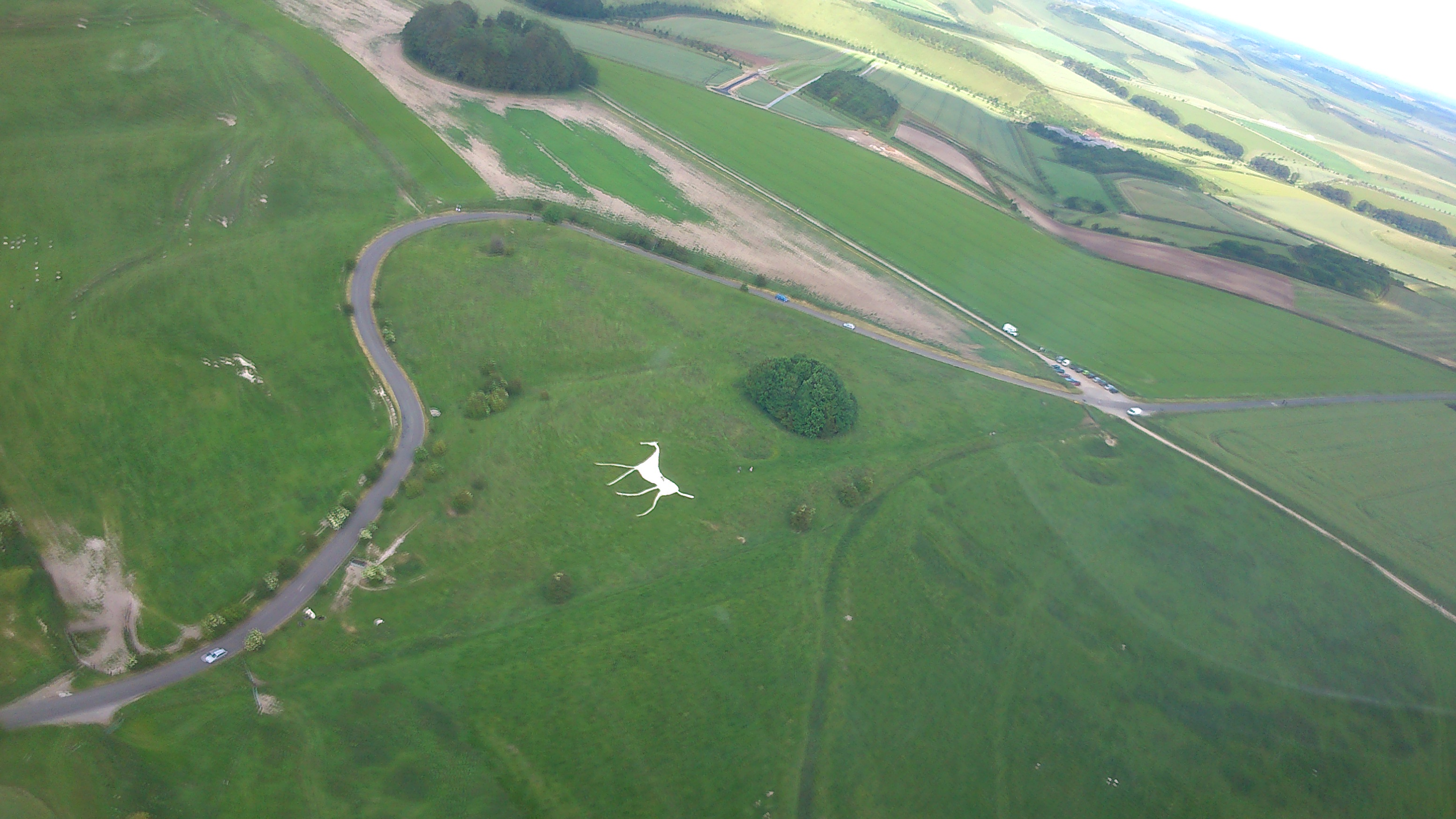 A4 - White Horse Tour  in a Bell 206